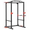 Squat Cage with Dip and Pullup Bars