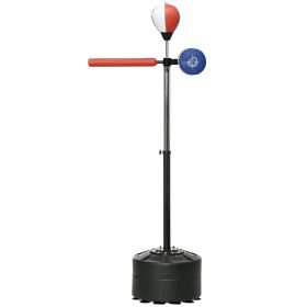 Free Standing Speed Bag with Reflex Bar & Punching Target