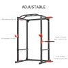 Squat Cage with Dip and Pullup Bars