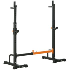 Adjustable Squat Rack & Dip Station