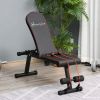 Adjustable Exercise Bench with Resistance Bands