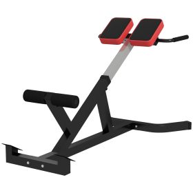 45 Degree Back Extension Machine (Color: Black)